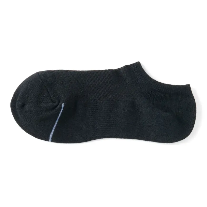 Right Angle Breathable Mesh Sneaker Socks