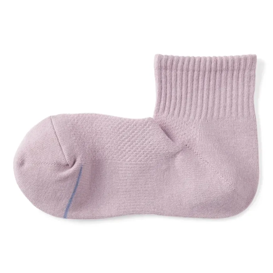 Right Angle Breathable Mesh Short Socks