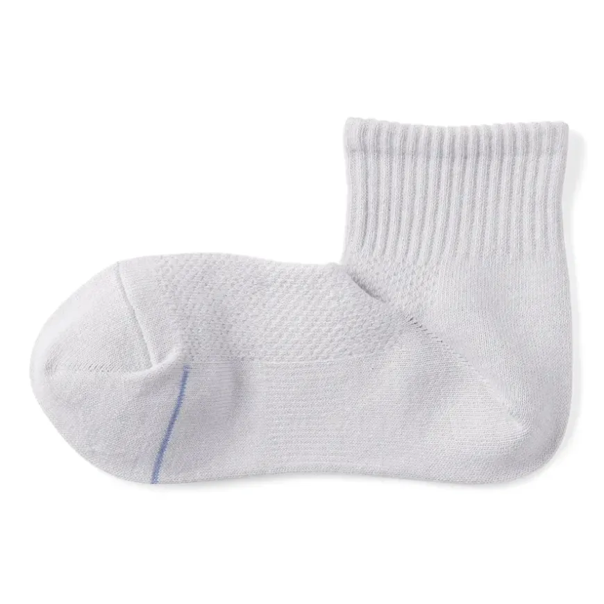Right Angle Breathable Mesh Short Socks