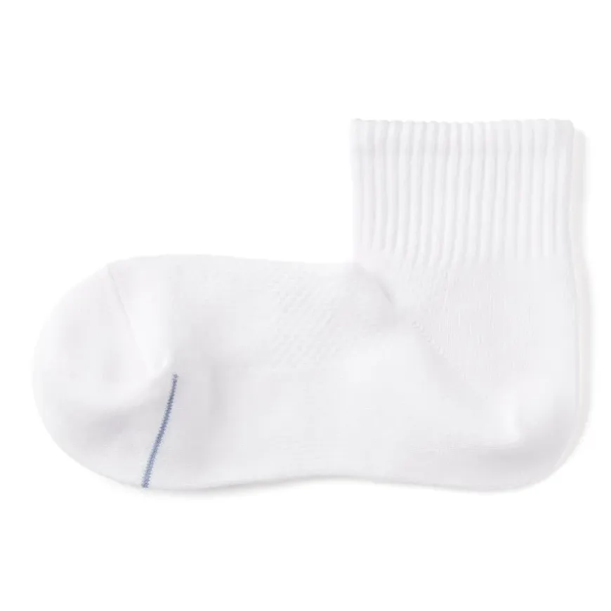 Right Angle Breathable Mesh Short Socks