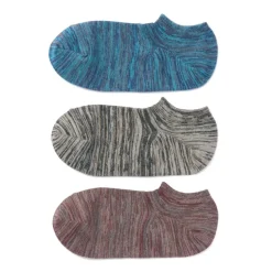 Right Angle Excess Yarn Sneaker Socks (3 Pack)