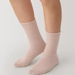 Right Angle Loose Top Socks