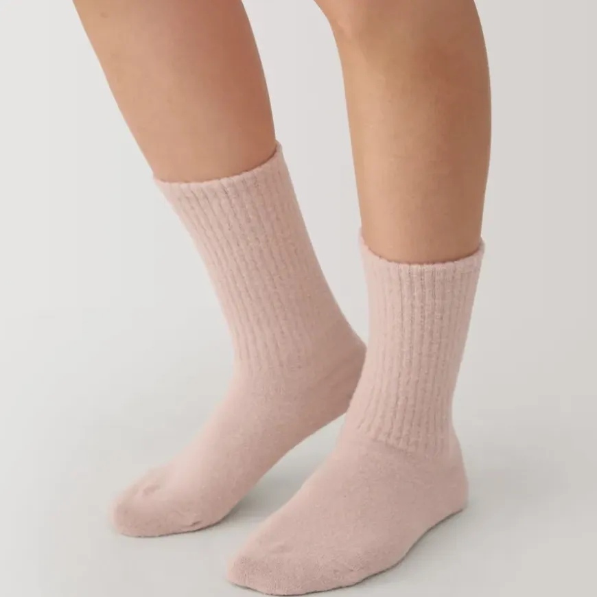 Right Angle Loose Top Socks