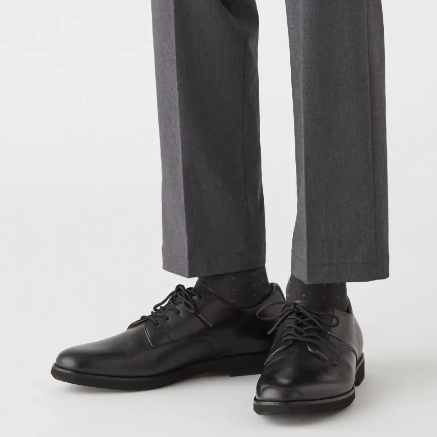 Right Angle Patterned Business Socks