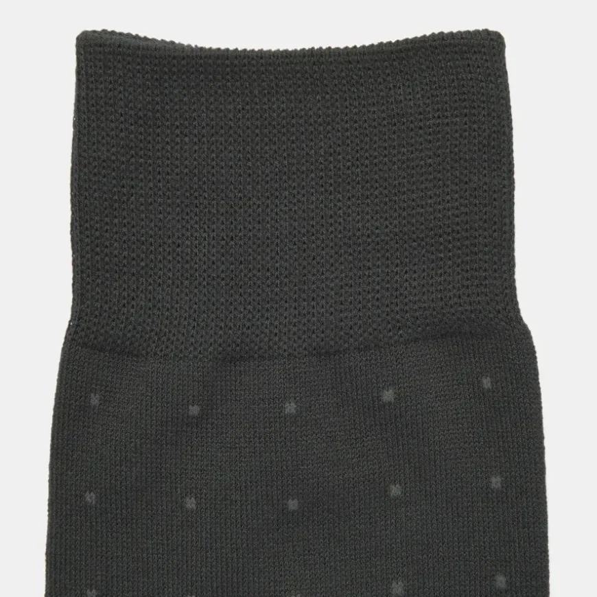 Right Angle Patterned Business Socks