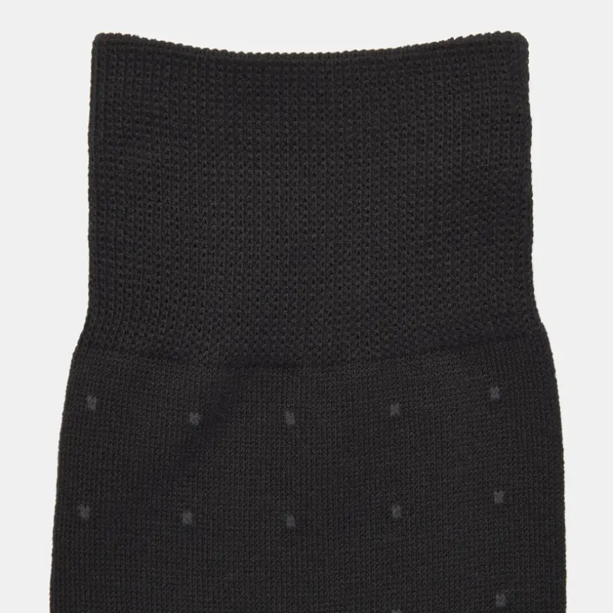 Right Angle Patterned Business Socks