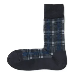 Right Angle Patterned Business Socks