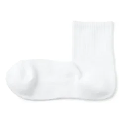 Right Angle Pile Short Socks