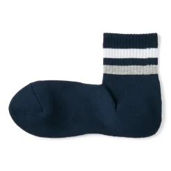 Right Angle Pile Short Socks