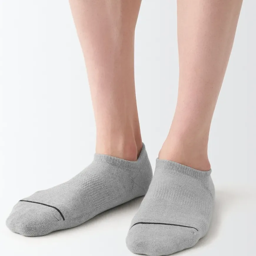 Right Angle Pile Sneaker Socks