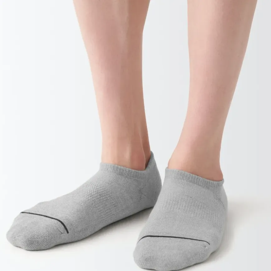 Right Angle Pile Sneaker-In Socks 23-30cm