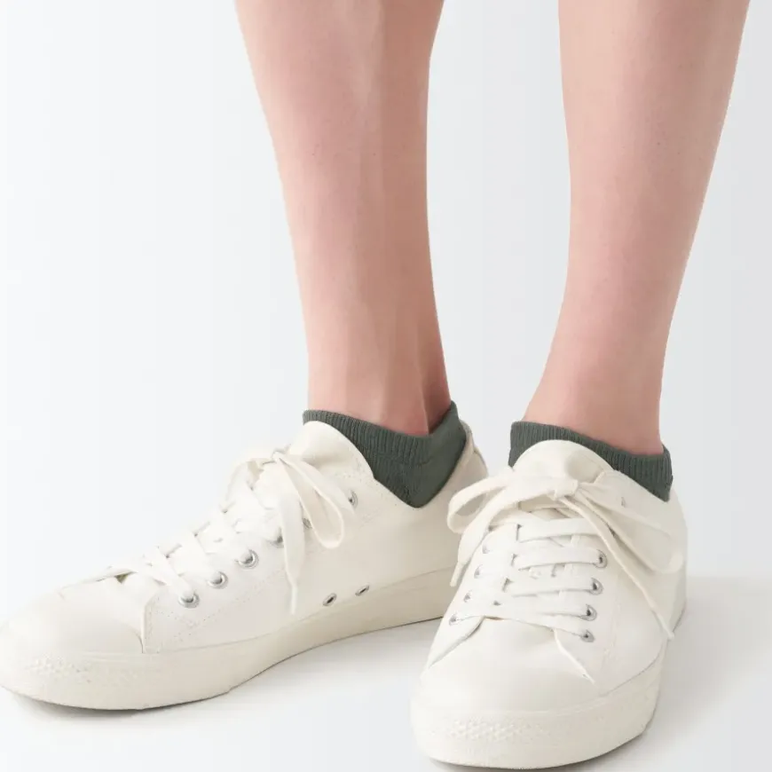 Right Angle Pile Sneaker-In Socks 23-30cm