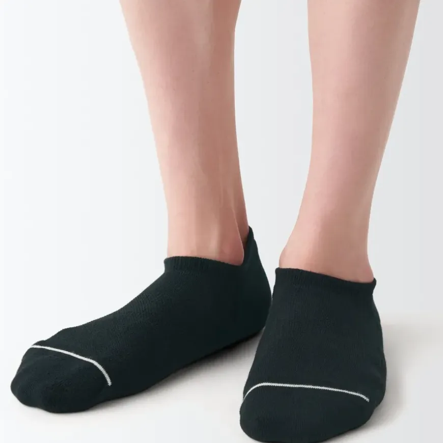 Right Angle Pile Sneaker-In Socks 23-30cm
