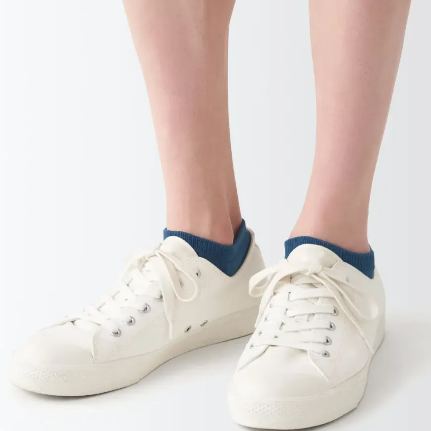 Right Angle Pile Sneaker-In Socks 23-30cm