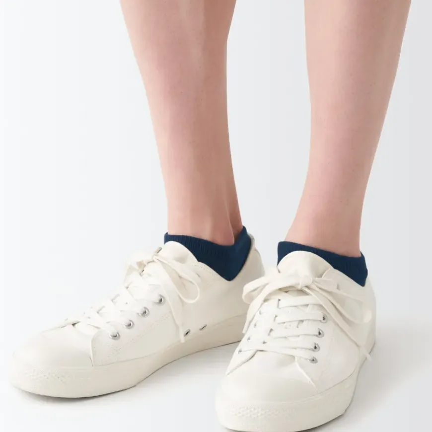 Right Angle Pile Sneaker-In Socks 23-30cm