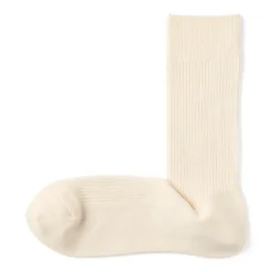 Right Angle Ribbed Socks