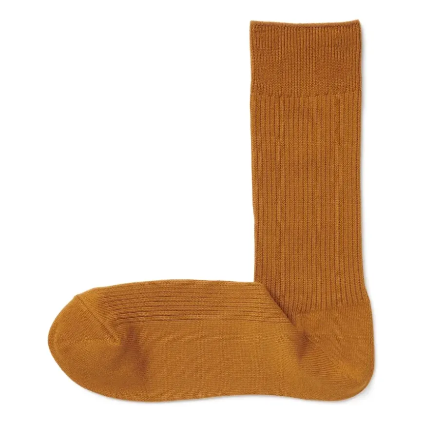 Right Angle Ribbed Socks