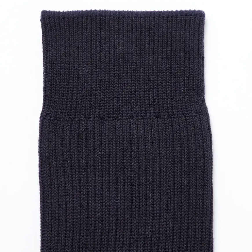 Right Angle Ribbed Socks