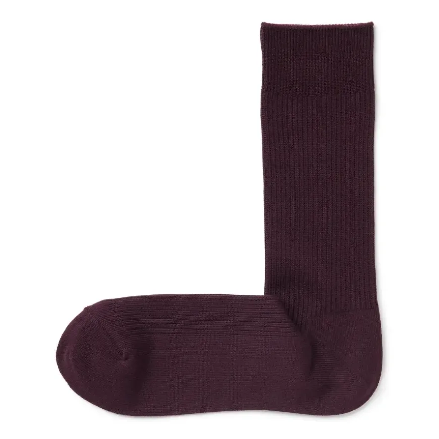Right Angle Ribbed Socks