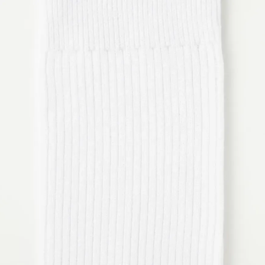 Right Angle Ribbed Socks