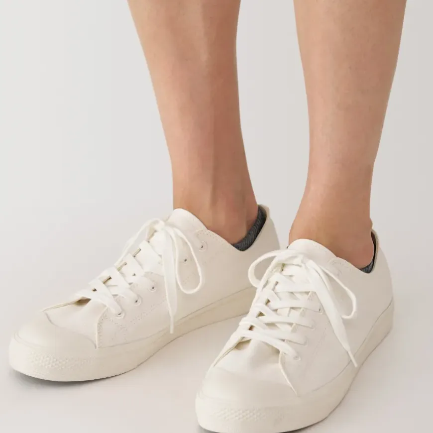 Right Angle Striped Sneaker Socks