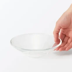 Soda Glass Shallow Bowl - Small
