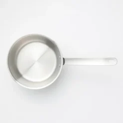 Stainless Aluminium 3-Layer Steel Saucepan 2.1 Qt