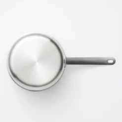 Stainless Aluminium 3-Layer Steel Saucepan 2.1 Qt