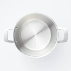 Stainless Aluminium 3-Layer Steel Saucepot 6.3 Qt