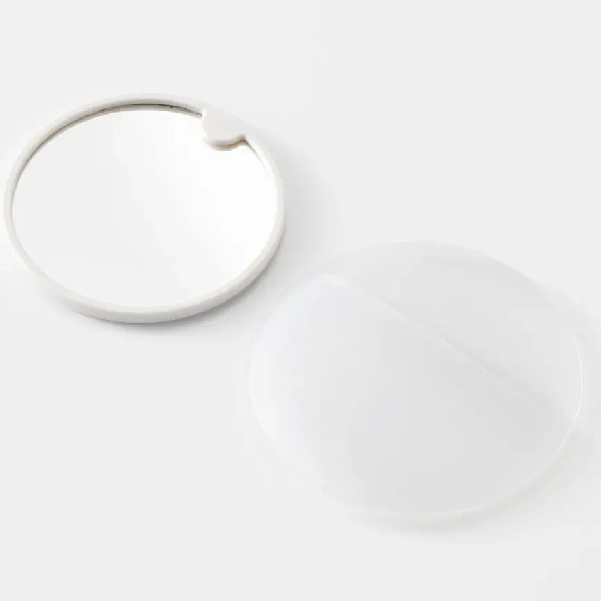 Styrene Round Compact Mirror