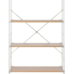 SUS Shelving Unit - Oak - Wide - Medium