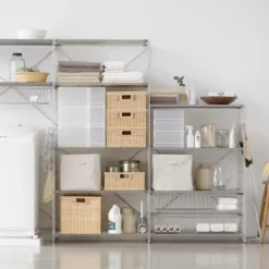 SUS Shelving Unit - Stainless Steel - Wide - Medium