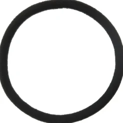 Thick Rubber Hair Band Black (1 pc)