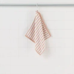 Twin Pile Reversible Stripe Hand Towel