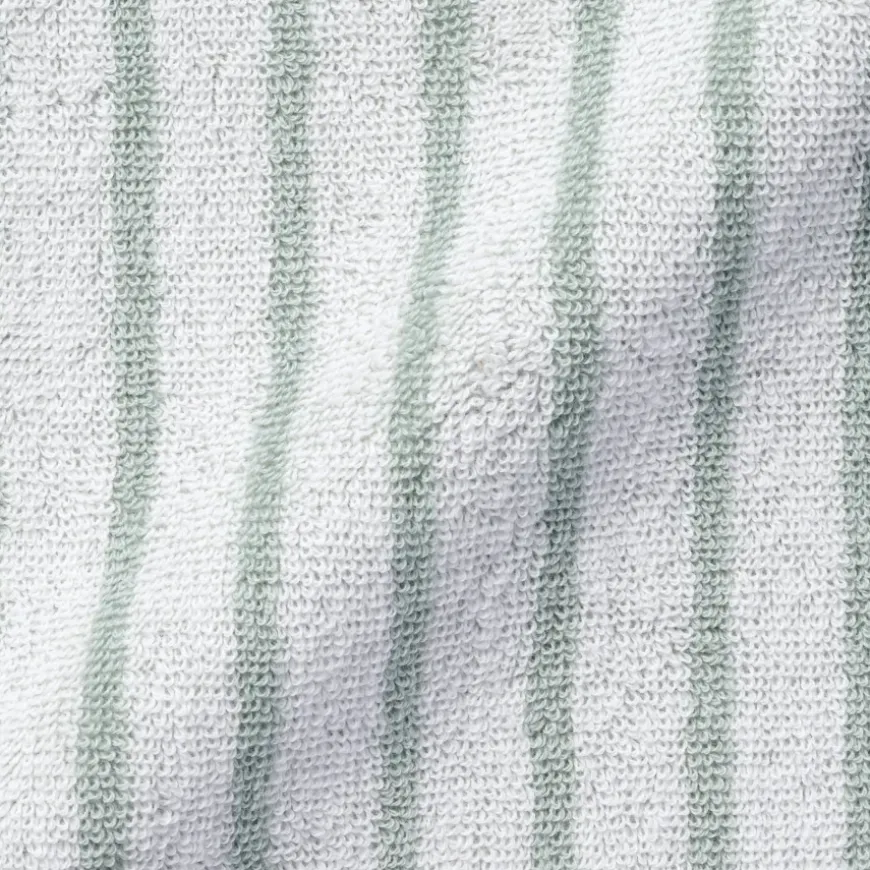 Twin Pile Reversible Stripe Hand Towel
