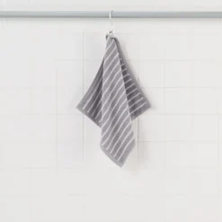 Twin Pile Reversible Stripe Hand Towel