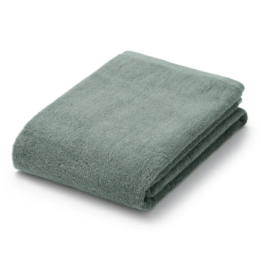 Twin Pile Small Bath Towel with Loop