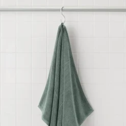 Twin Pile Small Bath Towel with Loop