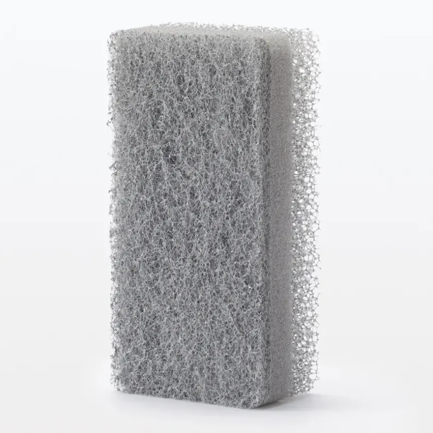 Urethane Foam 3-Layer Sponge (3 Pack) Gray