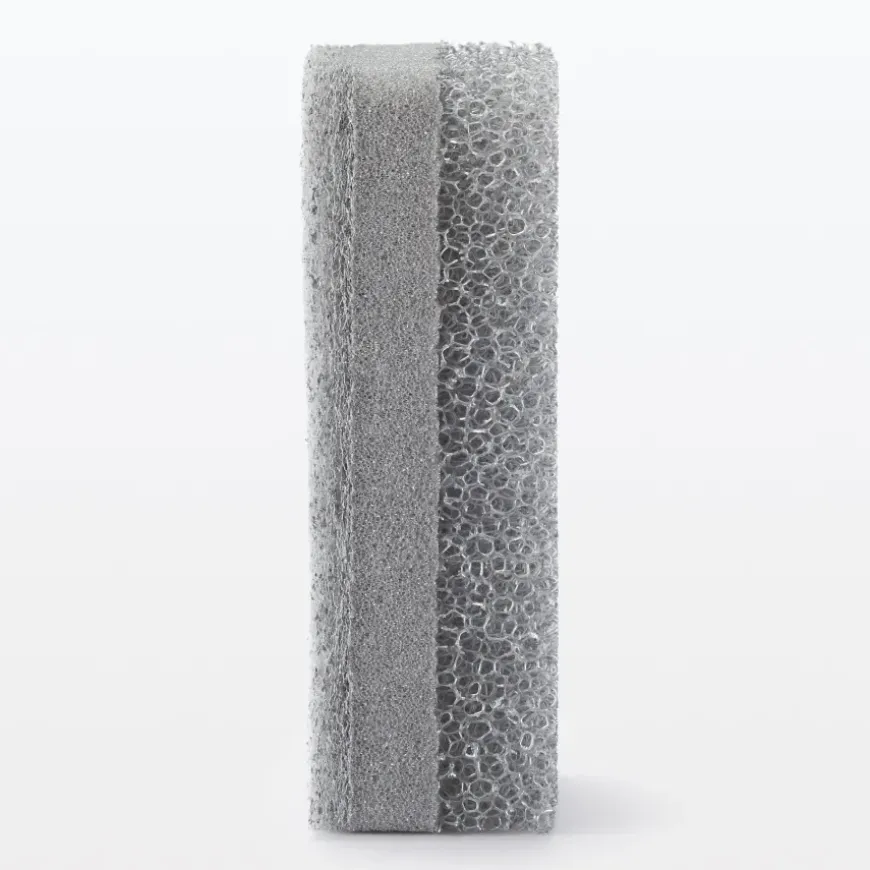 Urethane Foam 3-Layer Sponge (3 Pack) Gray