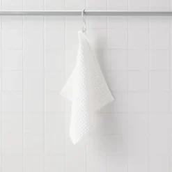 Waffle Weave Hand Towel with Loop