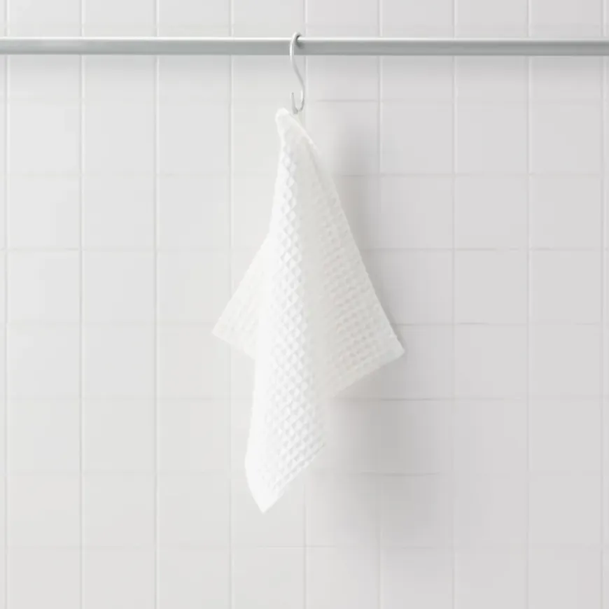 Waffle Weave Hand Towel with Loop
