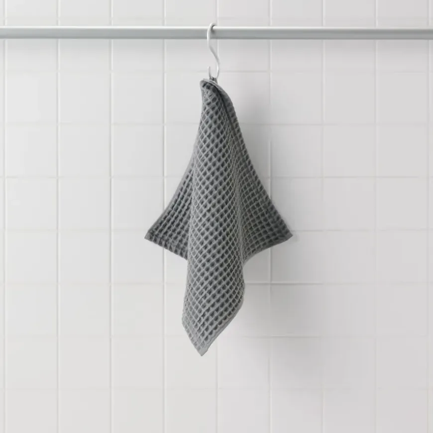 Waffle Weave Hand Towel with Loop