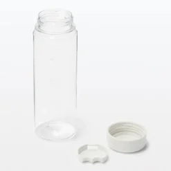 Water Bottle with Measurements 16.9 fl oz - White