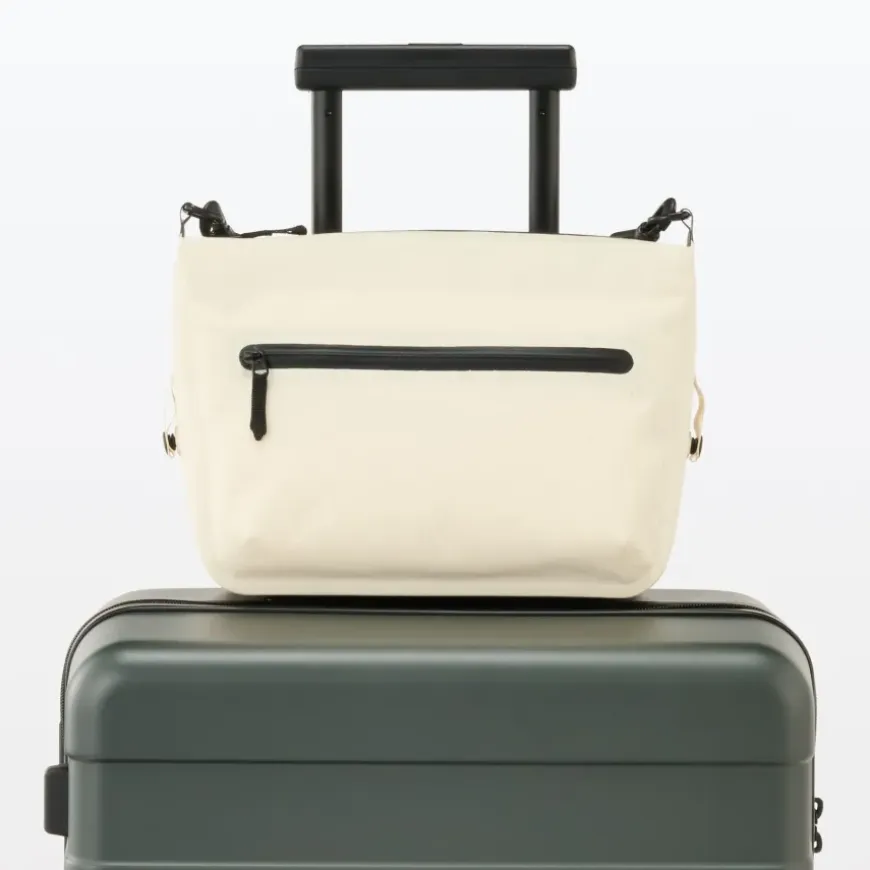 Water Resistant Welded Cotton Shoulder Bag