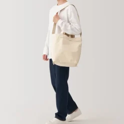 2-Way Canvas Tote Bag
