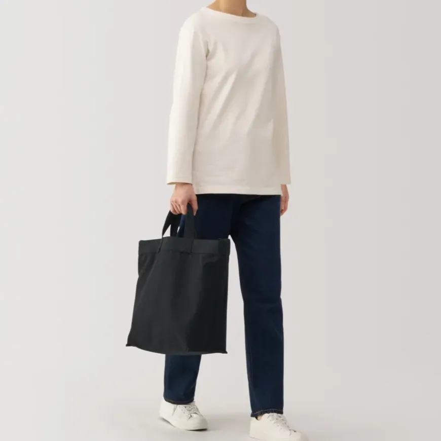 2-Way Canvas Tote Bag