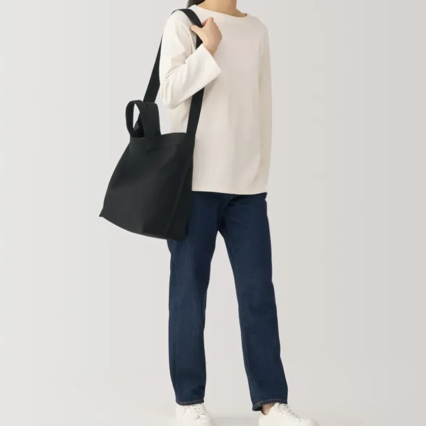 2-Way Canvas Tote Bag