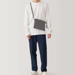 2-Way Water Repellent Sacoche / Crossbody Bag