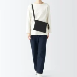 2-Way Water Repellent Sacoche / Crossbody Bag